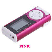 เครื่องเล่นเพลงหน้าจอ Lcd MP3แบบชาร์จไฟได้พร้อมหูฟัง,ไฟ Led รองรับการ์ด Micro Tf Sd ภายนอก