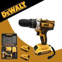 DEWALT สว่านไร้สาย 3 ระบบ 129V เจาะ ขันน็อต เจาะกระแทก เจาะไม้ เจาะคอนกรีต เจาะเหล็กได้ แบตใหญ่ ใช้งานยาวนาน คุณภาพเยี่ยม สว่านแบตไร้สาย