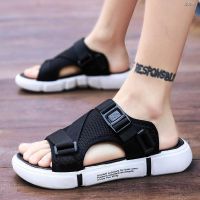 Sandals men 2021 new summer mens slippers casual sports wear beach shoes all-match two-use Vietnamese sandals凉鞋男2021新款夏季男士拖鞋休闲运动外穿沙滩鞋百搭二用越南凉拖 H2 NEW