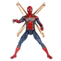 ฟิกเกอร์ model? Marvel Avengers Infinity War Spiderman Battle Suit Action Figure toys