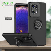 Lenuo เคสโทรศัพท์ป้องกันแฟชั่นกันตกสำหรับออปโป้ไฟนด์ X6 Pro ค้นหา X6เคส X5 Pro กันกระแทกรถอเนกประสงค์แม่เหล็กพร้อมห่วงยืนด้านหลัง