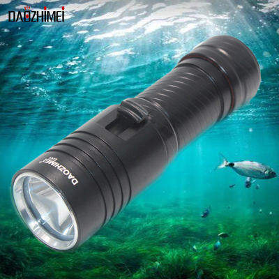5000 lumens XM-L2 Scuba Diving Flashlight 26650 Powerful Torch LED Underwater Waterproof Diving Lamp Fishing flash