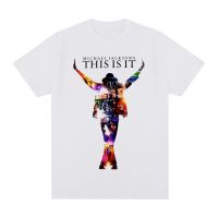Michael Jackson This Is It Vintage T-shirt Unisex Singer Cotton Men T shirt New Tee Tshirt Womens Tops