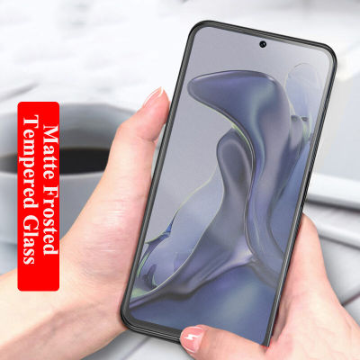 For XiaoMi Mi 11 Lite 5G NE Matte Frosted Tempered Glass Screen Protector For XiaoMi Mi 11T Pro Full Cover Protective Glass