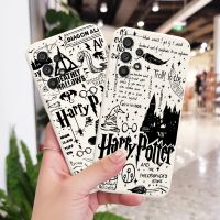 [On1ine 3C Digital} Liquid เชือกโลโก้ Potters Wand Harries Art เคสโทรศัพท์สำหรับ Samsung A73 A53 A33 A52 A32 A23 A22 A71 A51 A21S A03S A50 A30 5G