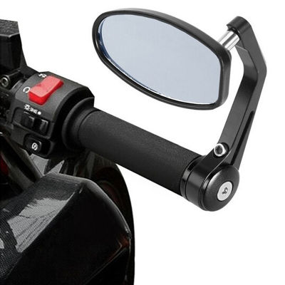 Flexible 78" Handlebar Aluminum Alloy Motorcycle Accessories Motocycle Rearview Mirrors Moto End Motor Side Mirrors