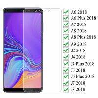 9D Protection Glass For Samsung Galaxy A6 A8 J4 J6 Plus 2018 J2 J8 A7 A9 2018 Tempered Screen Protector Safety Glass Film Case