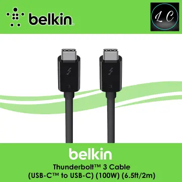 Belkin INZ002BT2MBK 0.8 m USB-C Cable Black