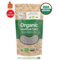 ?สินค้าขายดี? MR. &amp; MRS. ORGANIC BLACK CHIA SEED เมล็ดเจีย ออร์แกนิค (250 GM)