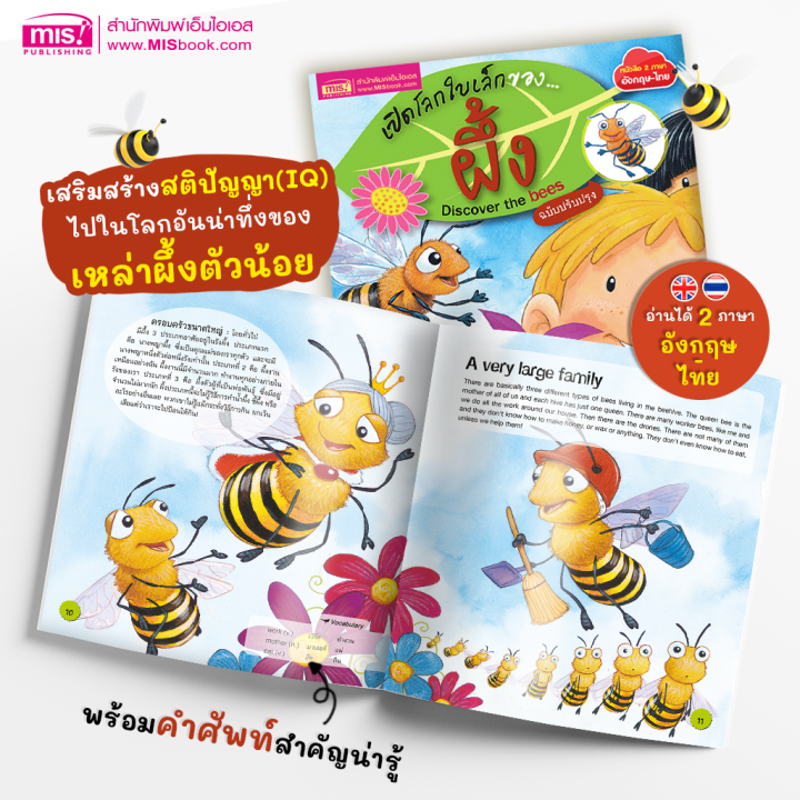 หนังสือ-เปิดโลกใบเล็กของ-ผึ้ง