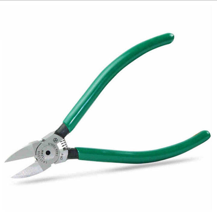 laoa-outlet-forceps-pliers-cr-v-diagonal-pliers-electrical-wire-cutting-side-snips-flush-plier