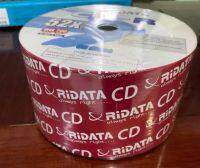 RIDATA แผ่น CD-R 700MB/52X/80MIN (50 แผ่น/แพ็ค) ความเร็วในการเขียนแผ่นสูงสุด 52X ความยาวในการบันทึกข้อมูล 80 นาที