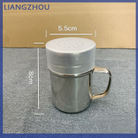 LIANGZHOU 1pcs เครื่องมือครัวที่มีด้ามจับเครื่องปั่นพริกไทยน้ำตาลเกลือสแตนเลส