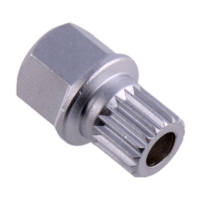 Silver Car Auto 18ฟันล็อคกันขโมยน็อตล้อ Bolt Key Fit สำหรับ BMW MINI cooperer