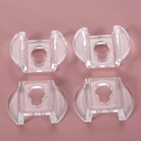 4pcs/set Transparent Acrylic Picture Frame Hooks Gourd Buckle Hanger 30mm/1.2 Clear Wall Mount Photo Hanging Clip Home Gallery