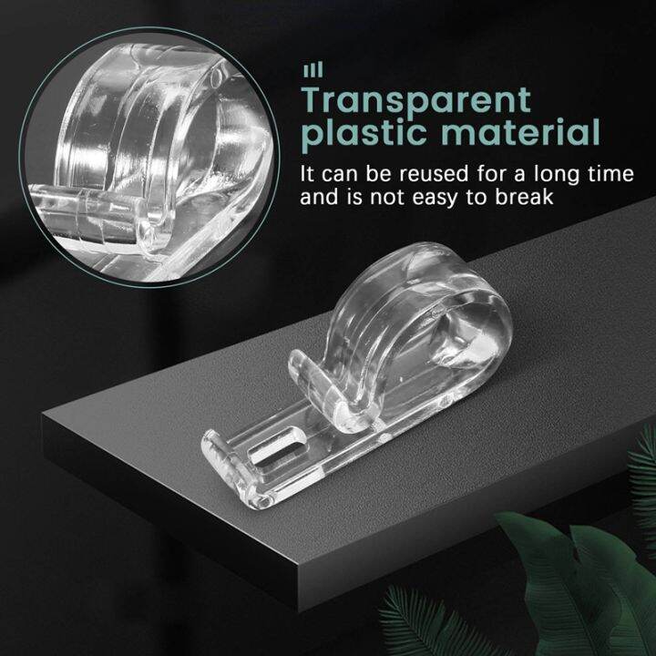 8pcs-curtain-clear-p-clips-hook-roller-blind-clips-child-safety-chain-cord-p-clip-hooks-for-vertical-roman-roller-blinds