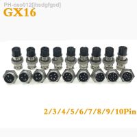 GX16 Aviation Circular Connector Plug Socket 2/3/4/5/6/7/8/9/10 Pin Wire Terminal Male Female 16mm Panel Connector Free Shipping