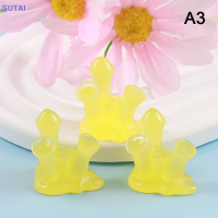 ?【Lowest price】SUTAI 3D เรซิ่นเรืองแสงการ์ตูนตุ๊กตาหิมะเจ้าหญิงหอยทากกระบองเพชรอุปกรณ์ตกแต่งบ้านแบบทำมือของตกแต่งสวนนางฟ้าจิ๋วอุปกรณ์ตกแต่งบ้านตุ๊กตา