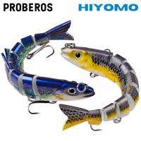 PROBEROS 1Pcs 8ส่วน Swimbaits 12.5Cm 21.5G ตกปลา Hard Lure Sinking เหยื่อ Wobblers ประดิษฐ์ปลาสำหรับตกปลาเบสชุด HS073