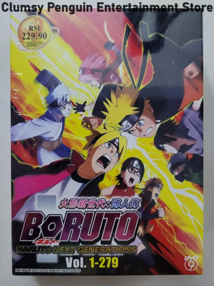 *DVD* ANIME BORUTO:NARUTO NEXT GENERATIONS VOL.1-279 ENGLISH SUBTITLE REG  ALL