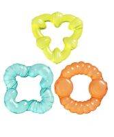 Playgro Bumpy Gums 3Pk Water Teethers ชุดเซ็ตของเล่น ยางกัดนุ่ม รูปทรงต่างๆ มี 3 ชิ้น ส่งเสริมพัฒนาการเด็ก