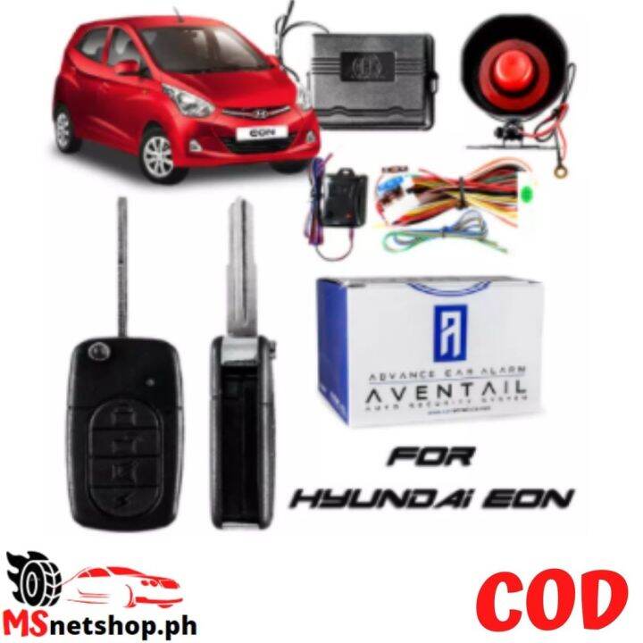 HYUNDAI EON Aventail Flip Key Edition Car Alarm System Suitable for ...