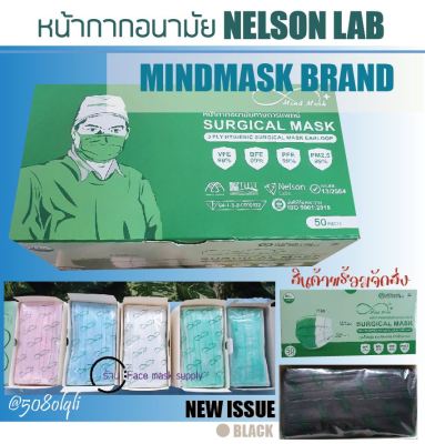 ป้องกันฝุ่น PM 2.5   รุ่น  MInd Mask หน้ากากอนามัย 3 ชั้นกรอง