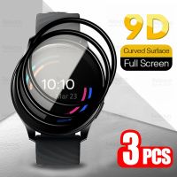 3Pcs 9D Curved Protective Glass For OnePlus Watch Glass Soft Fiber Screen Protector One Plus 1 Watch W301 1.39 SmartWatch Film