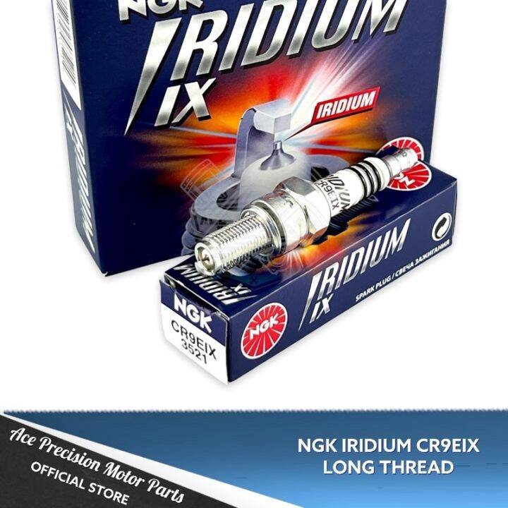 Genuine NGK Iridium IX Spark Plugs - CR8EIX - Set Of 4 (NGK Part 4218)