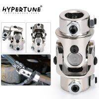 HYPERTUNE - 3/4 DD x 3/4 DD Nickel Plating Single Steering Shaft Universal U Joint Total Length 83mm (3-1/4 ) HT-SJS01