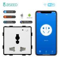 【NEW Popular89】 BSEEDMultifunction Wall SmartOutlets ไม่มีกรอบชิ้นส่วน DIY เท่านั้น Backlight Tuya AlexaHome App Control