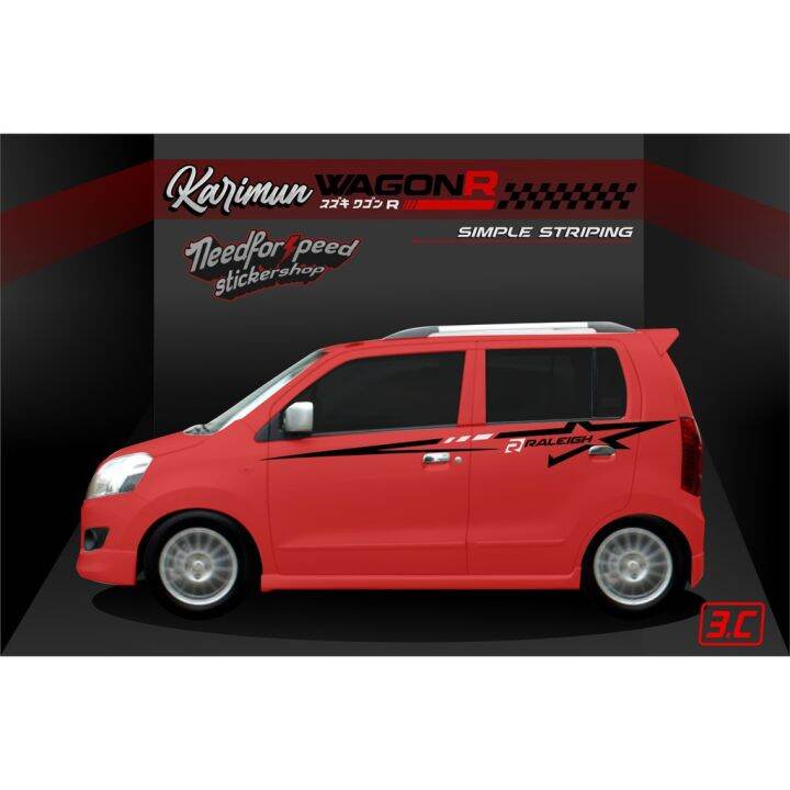 Stiker Stiker Mobil Wagon R Cutting Stiker Raleigh Stiker Mobil Suzuki ...