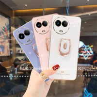 ใหม่ เคส Case Realme 11 C51 NFC GT3 9 Pro+ Plus 5G 4G INS เคสโทรศัพท์ ชุบแนวโน้มแฟชั่นแบบเรียบง่ายเคสที่สร้างสรรค์น่ารักซิลิโคนนิ่มพร้อม2023ใส่รูปหมีการ์ตูน