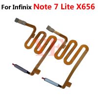 For Infinix Note 8i 7 Lite Zero 8 X656 X683 X687 Fingerprint Sensor Home Return Key Menu Button Flex Cable