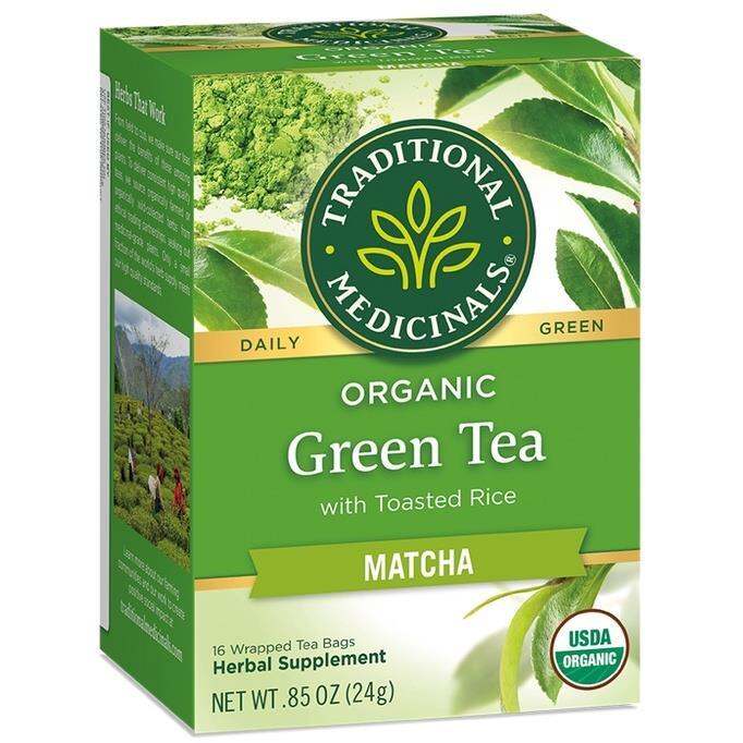 Traditional Medicinals Organic Green Tea Matcha 16 Tea Bags | Lazada PH
