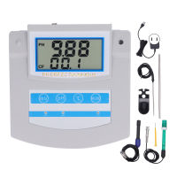 Water Quality Monitor 6 in 1 PH ORP EC CF TDS Temperature Tester LCD Display Precise Desktop Water Quality Meter