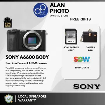 29% off Sony A6600 mirrorless APS-C camera with 4K video and 5