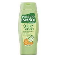 Instituto Espanol Aloe Vera Moisturizing Lotion Hand And Body 500ml. โลชั่นน้ำนมผสมอโลเวร่าช่วยให้ผิวชุ่มชื่่น