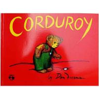 Corduroy โดย Don Freeman การศึกษาภาษาอังกฤษรุ่นสมุดวาดภาพระบายสีสำหรับเด็กบัตรเรียนรู้หนังสือนิทานสำหรับทารกของขวัญเด็กสำหรับเด็ก