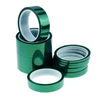 33M Green PET Tape 5mm 10mm Heat-resistant PET High Temperature Shielding Tape for PCB Solder Plating Insulation Protection Adhesives  Tape