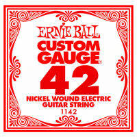 Ernie Ball สายปลีกกีต้าร์ เบอร์ .042 รุ่น P-01142 (แพ็ค 6 เส้น)