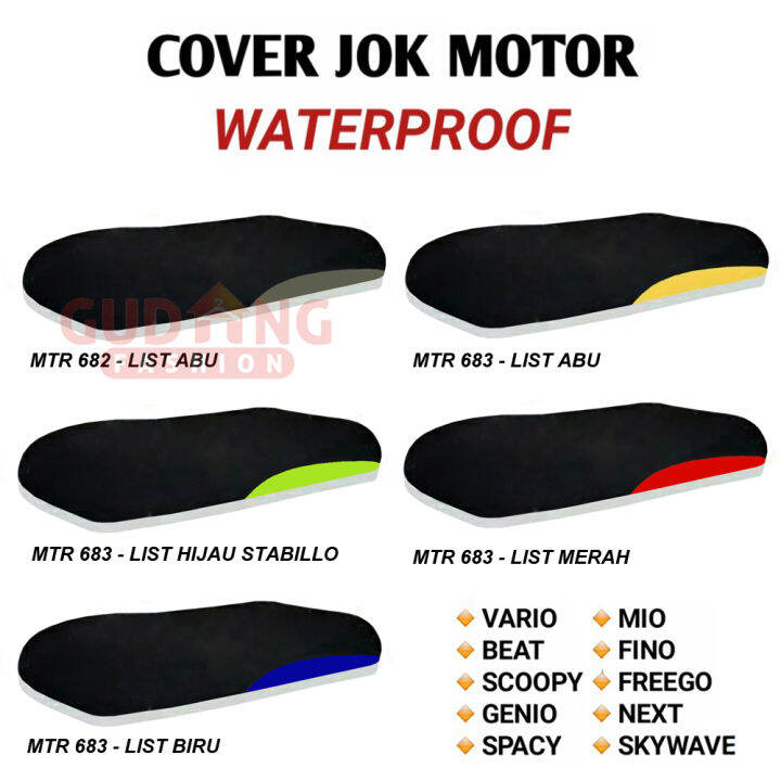 Cover Jok Motor (Banyak Pilihan Warna) Lazada Indonesia