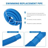 6.3M Swimming Pool Vacuum Cleaner Hose Suction Swimming Replacement Pipe Pool Cleaner Tool Swimming Pool Cleaning Hose