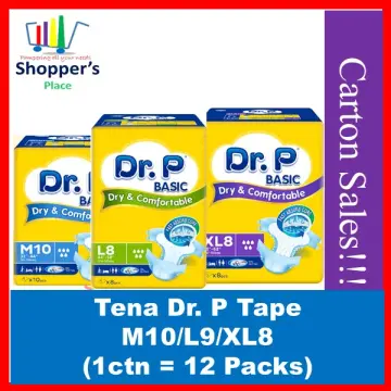 Dr.p Basic Adult Diaper Xl 8's | Dry And Comfortable