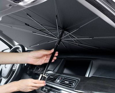 MYT ม่านบังแดด ที่กันแดดรถยนต์ ที่บังแดด  ร่มกันแดดในรถ กันแสงยูวี car sunshade sun shield sun visor car sun shade