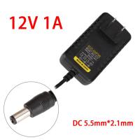 AC เป็น DC 5.5Mm * 2.1Mm 5.5Mm * 2.5Mm 12V 1A อะแดปเตอร์สวิตช์จ่ายไฟสลับ