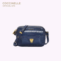 COCCINELLE BEAT CROCO SHINY SOFT Crossbody 550401 กระเป๋าสะพายผู้หญิง