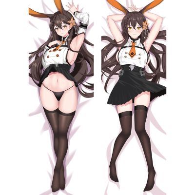 60x180 ซม. อะนิเมะญี่ปุ่นเกม Azur Lane คอสเพลย์ Dakimakura กอดร่างกายปลอกหมอน Otaku ปลอกหมอนอิง