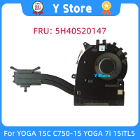 Y Store ใหม่สำหรับ โยคะ C750-15โยคะ7i 15ITL5แล็ปท็อปฮีทซิงค์พัดลมระบายความร้อน AT1 15C จัดส่งฟรี