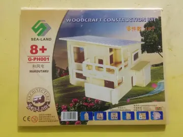 Đồ chơi gỗ lắp ráp 3D ghép hình ngôi nhà nhiều mẫu phát triển thông minh  sáng tạo BeLiBo Store